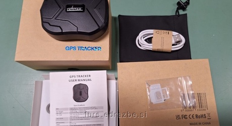 5 kompletov - GPS lokator (npr. avtomobilov, opreme, kontejnerjev, itd..) znamke TKSTAR, model TK905, 5000 mAh, 90 dni…