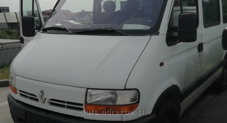 RENAULT MASTER COMBI 2,5, letnik: 2002, datum prve registracije: 05.06.2002, datum prve registracije v RS: 05.06.2002…