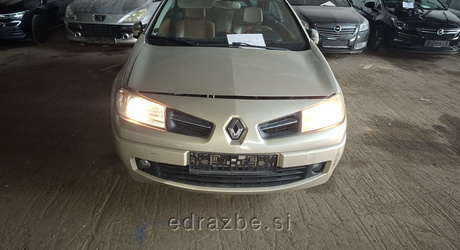 Vrsta prevoznega sredstva: rabljen osebni avtomobil Znamka: Renault Megane Cabriolet 1.9 Dci Datum prve registracije…