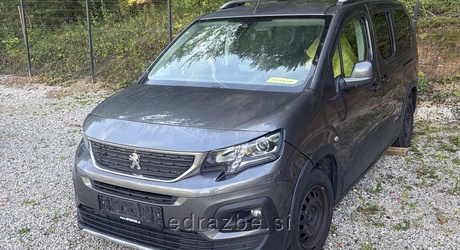 Rabljeno motorno vozilo Peugeot Rifter L2 1,5 HDI, 1. registracija 20.10.2020, št. kilometrov po števcu 208.059, motor…