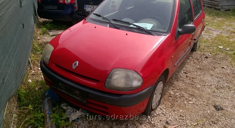 Osebni avtomobil RENAULT CLIO 1.2 VIN: VF1BB0A0F19971997, letnik 1999, vozilo v slabšem stanju, primerno za rezervne…