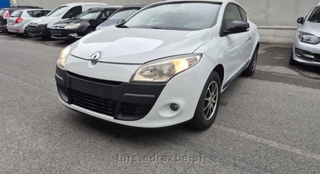 Osebno vozilo: RENAULT, MEGANE / COUPE 1.6 / 16V VIN: VF1DZ1U0645111208 Datum prve reg.: 20.12.2011 (SLO) Neto moč: 81…