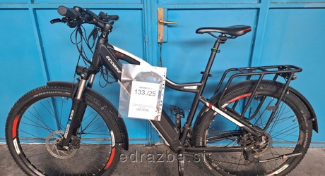 Rabljeno – Električno kolo, črne barve, znamke ECOBIKE, SER. ŠT. 9019JF1477, brez polnilca